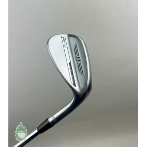 Used RH Titleist Vokey SM10 F Grind Chrome Wedge 50*-12 Wedge Steel Golf Club