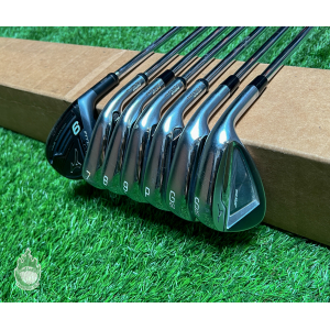 Used Mizuno JPX 919 Hot Metal Combo Irons 6H 7-PW/GW/SW Regular Steel Golf Set