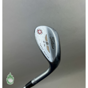 Titleist Vokey Design Spin Milled Wedge 60*-04 Wedge Flex Steel Golf Club