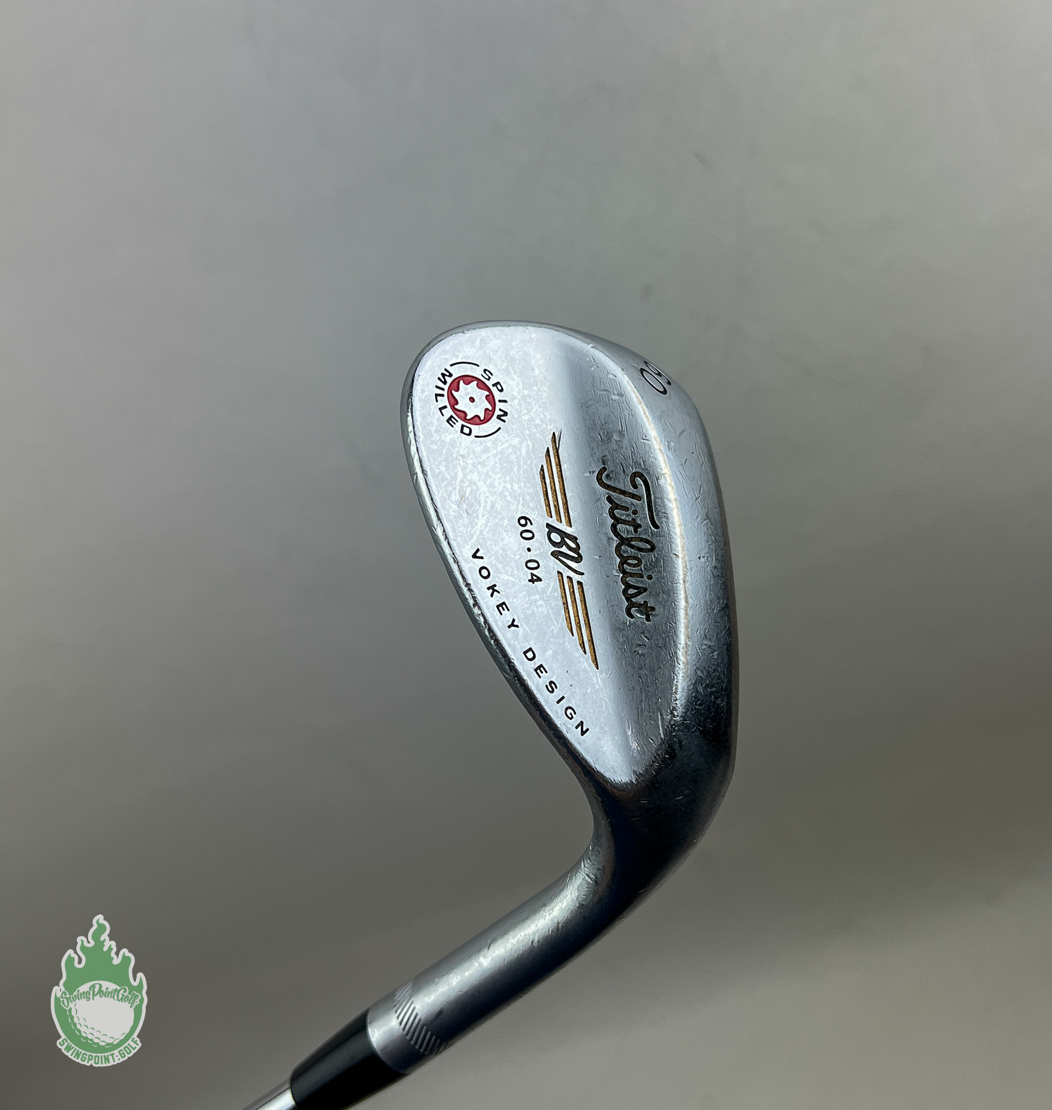 タイトリスト VOKEY SPIN MILLED 60-04 DG S200 Titleist Vokey Design Spin Milled Wedge 60*-04 Wedge Flex Steel