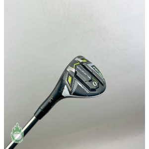 Left Handed Cobra RADSpeed Hybrid 21* Recoil ESX 480 F4 Stiff Graphite Golf