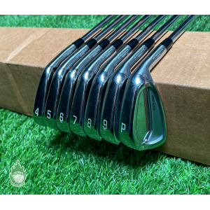 Used RH Mizuno MP-20 MMC Forged Irons 4-PW Tour 105g Stiff Flex Steel Golf Set