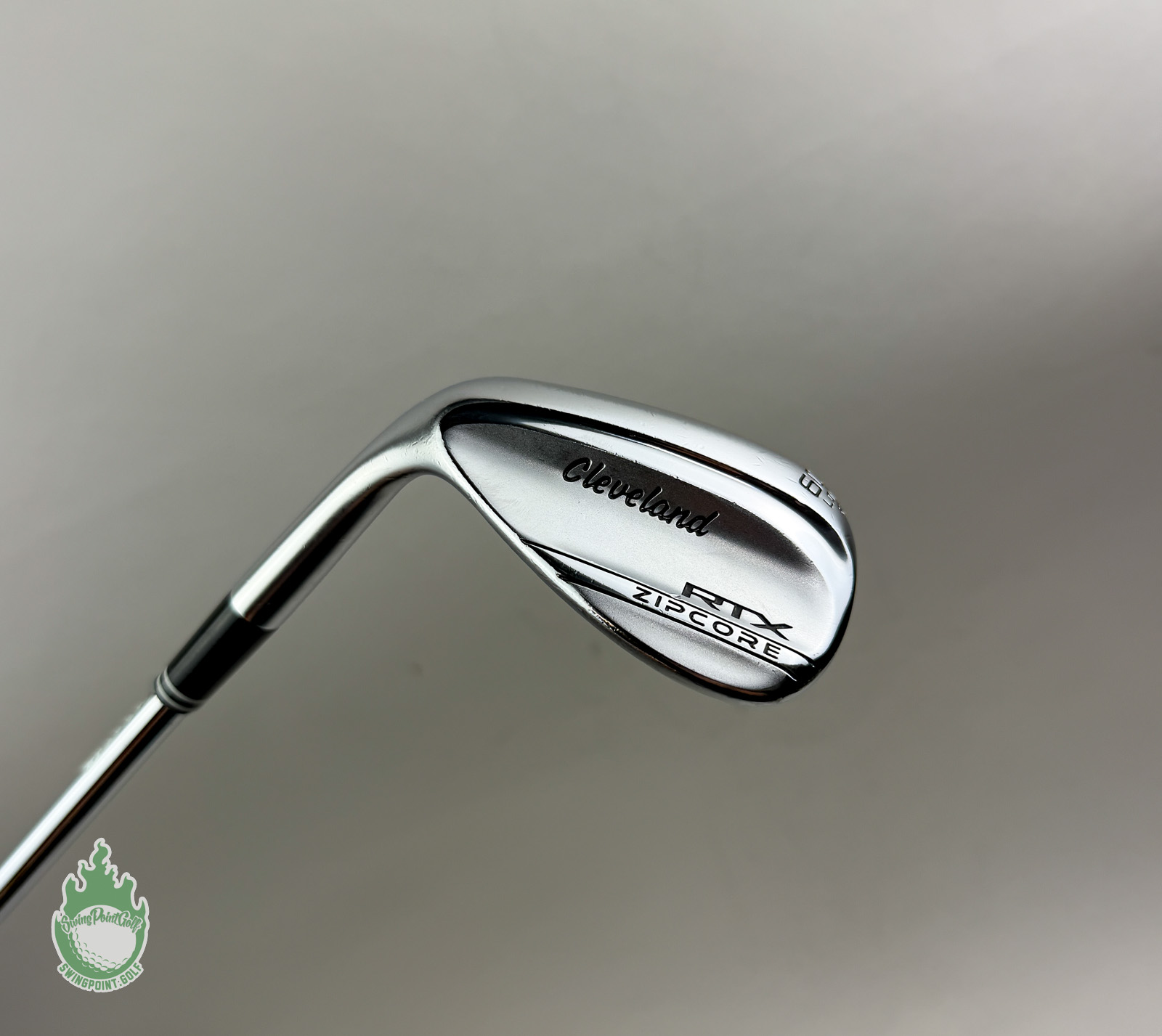 Left Handed Cleveland RTX ZipCore Wedge 60*-06 LOW Wedge Flex