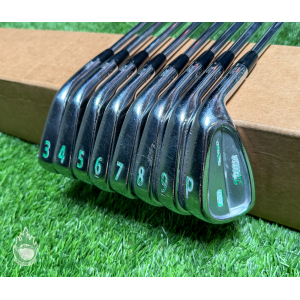 Used Right Handed Titleist CB 710 Forged Irons 3-PW X100 X-Stiff Steel Golf Set