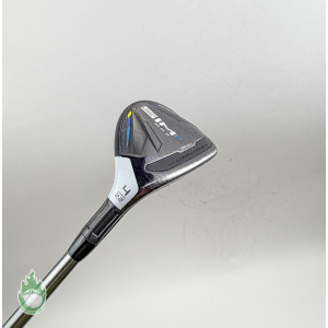 Used TaylorMade Sim 2 Max 4 Hybrid 22* UT-85 Stiff Flex Graphite Golf Club