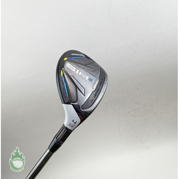 TaylorMade Sim2Max 4U(22°) Tour AD HY85S Used TaylorMade Sim 2 Max 4 Hybrid 22* UT-85 Stiff Flex Graphite