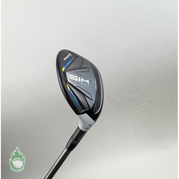 Used TaylorMade Sim 2 Max 4 Hybrid 22* UT-85 Stiff Flex Graphite