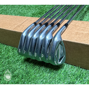 Used RH Mizuno JPX 900 Forged Irons 6-PW/GW Tour 105g Stiff Flex Steel Golf Set
