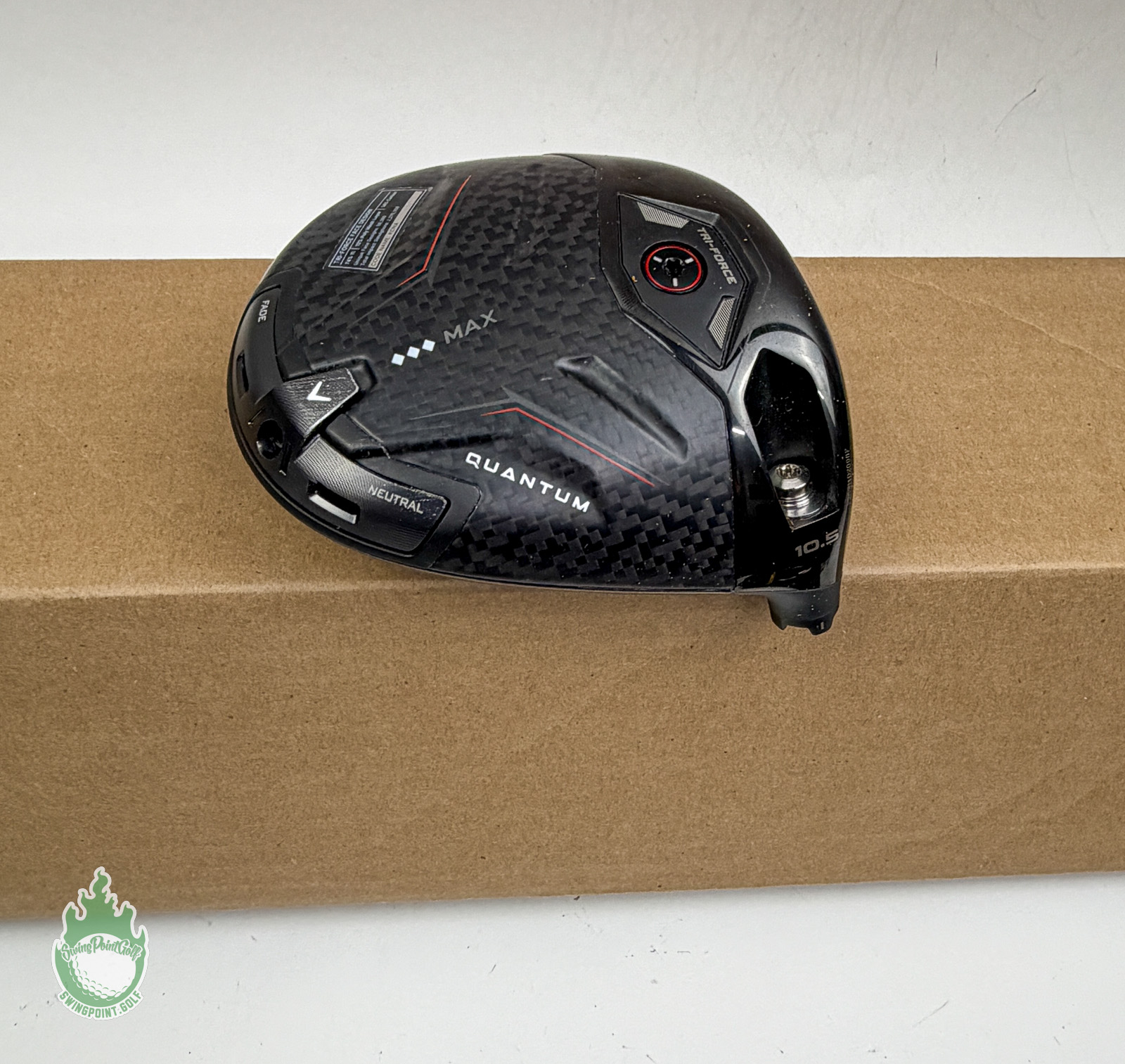 Right Handed Callaway Quantum Triple Diamond Max Driver 10.5* HEAD ONLY Golf