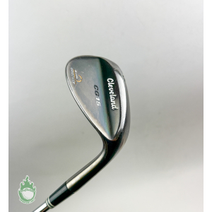 Right Handed Cleveland CG15 Zip Grooves Wedge 56*-14 Wedge Flex Steel Golf Club