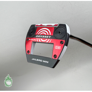 Used Right Handed Odyssey Ai-Dual JailBird Mini DB 33" Putter Steel Golf Club