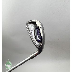 Used Right Handed Ping Red Dot Serene 9 Iron Ladies Flex Graphite Golf Club