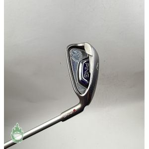 Used Right Handed Ping Red Dot Serene 7 Iron Ladies Flex Graphite Golf Club