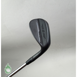 Used Titleist Vokey SM10 Black F Grind Wedge 50*-08 Wedge Flex Steel Golf Club