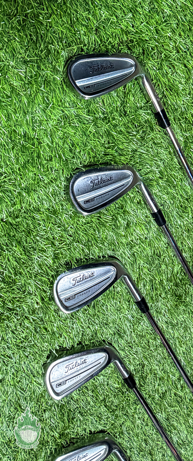 Used Titleist CB 714 Forged Irons 5-PW Dynamic Gold S200 Stiff