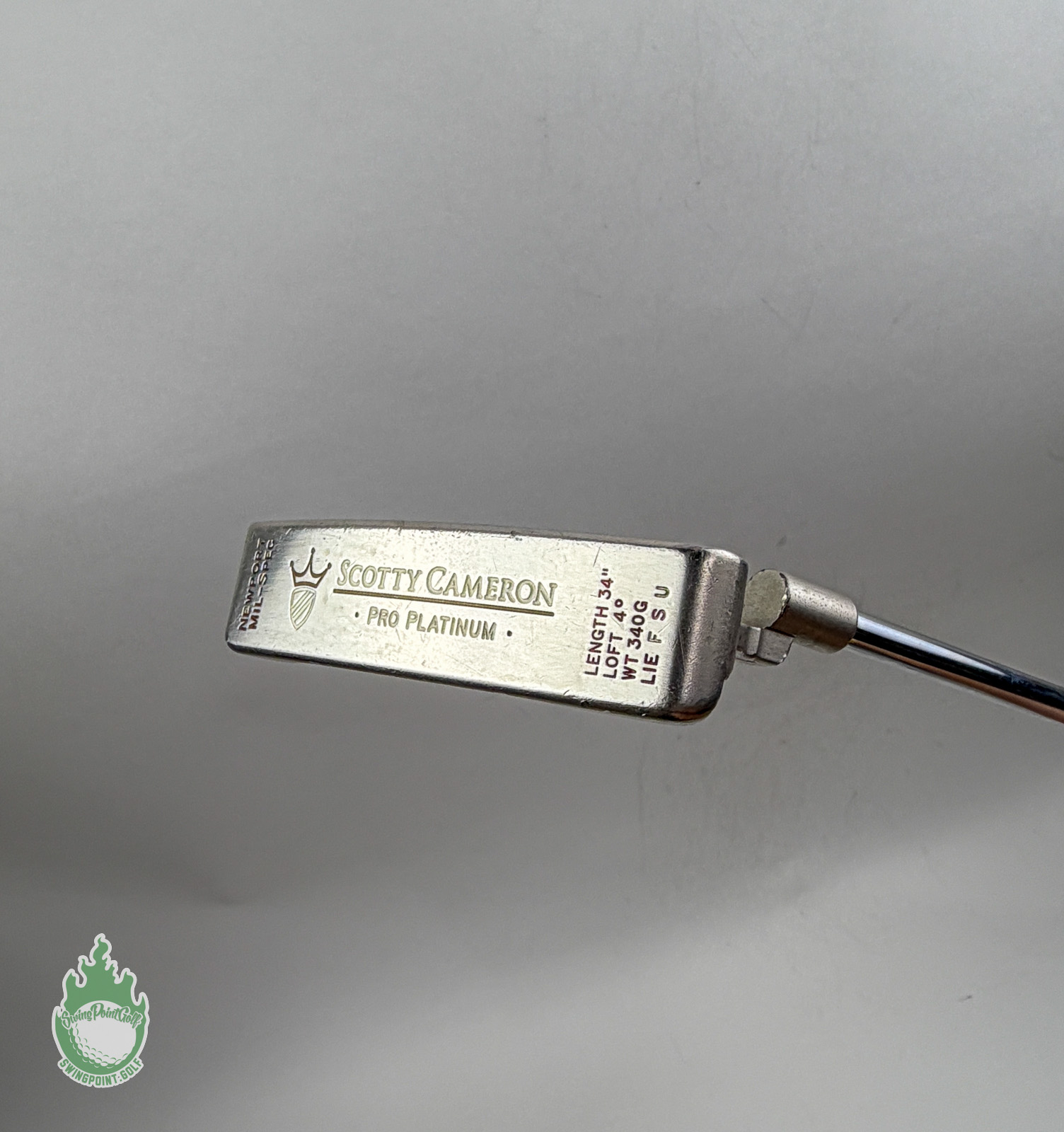 Titleist Scotty Cameron Pro Platinum Newport Mil-Spec 34