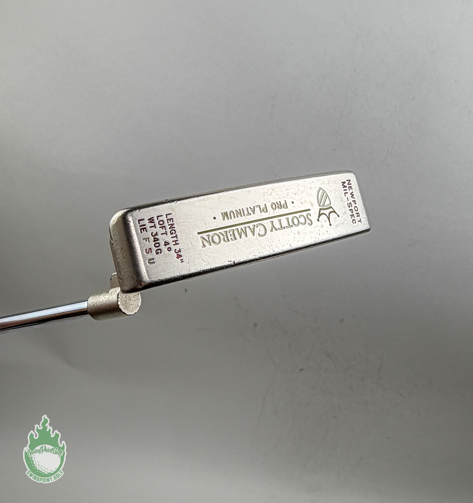 Titleist Scotty Cameron Pro Platinum Newport Mil-Spec 34