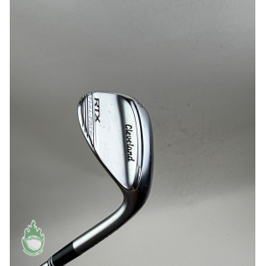 Right Handed Cleveland RTX Full Face Wedge 56*-09 TI Wedge Flex Steel Golf Club
