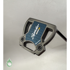 Right Handed TaylorMade Spider Tour X X3 37.5" Putter Black Steel Golf Club