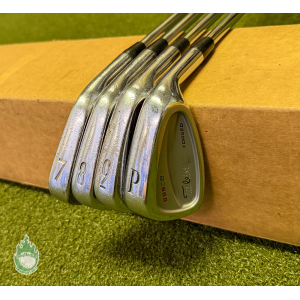 Used RH Titleist 695 MB Forged Irons 7-PW S300 Stiff Flex Steel Golf Club Set