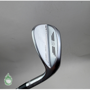 Used Titleist Vokey SM9 D Grind Chrome Wedge 54*-12 Wedge Flex Steel Golf Club