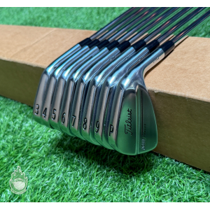 Right Handed Titleist MB 714 Forged Irons 3-PW S300 Stiff Flex Steel Golf Set