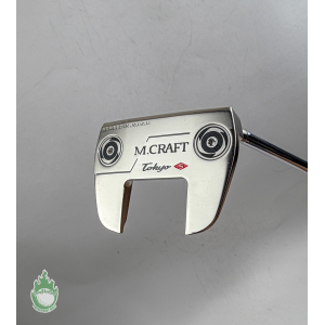 Used RH Mizuno M Craft Tokyo S Nickel Forged 34" Putter Steel Golf Club