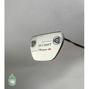 Used RH Mizuno M Craft Nagoya B Nickel Forged 34" Putter Steel Golf Club