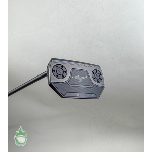 Used LH Mizuno M Craft X Four S Black Ion Forged 34" Putter Steel Golf Club