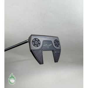 Used LH Mizuno M Craft X Six S Black Ion Forged 35" Putter Steel Golf Club
