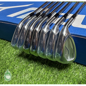 Used Mizuno MX Speed Metal Irons 5-PW/GW KBS MAX 80g Regular Steel Golf Set