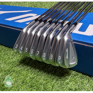 Used RH Mizuno Pro S-3 Irons 3-PW Project X 6.0 Stiff Flex Steel Golf Club Set