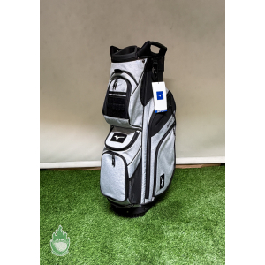 New Mizuno BR-D4c 14-Way Stand Golf Bag Grey/Black With Tags and Rainhood