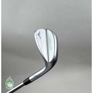 Used RH Mizuno T-1 White Satin S Grind Wedge 52*-10 S400 Stiff Steel Golf Club