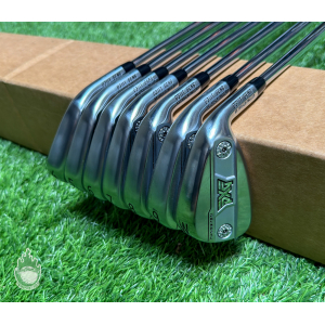 Used RH PXG 0311T Forged GEN 8 Irons 4-PW MID X100 X-Stiff Flex Steel Golf Set