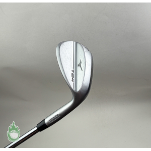 Used RH Mizuno T24 White Satin V Grind Wedge 60*-12 S400 Stiff Steel Golf Club