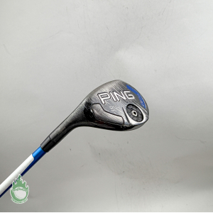 Used Left Handed Ping G30 3 Hybrid 19* Ping TFC Stiff Flex Graphite Golf Club