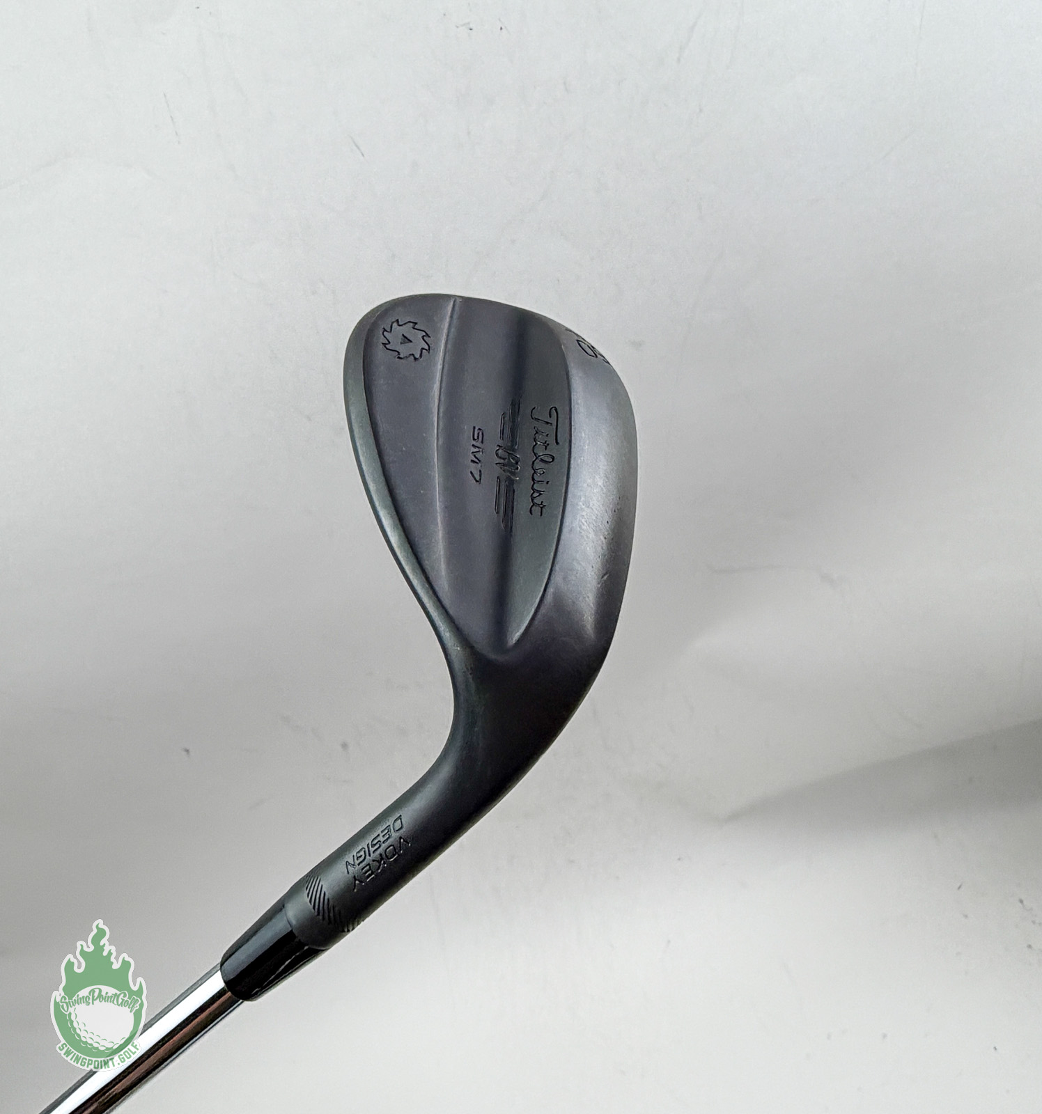 Used Titleist Vokey SM7 L Grind Jet Black Wedge 60*-04 Wedge Steel