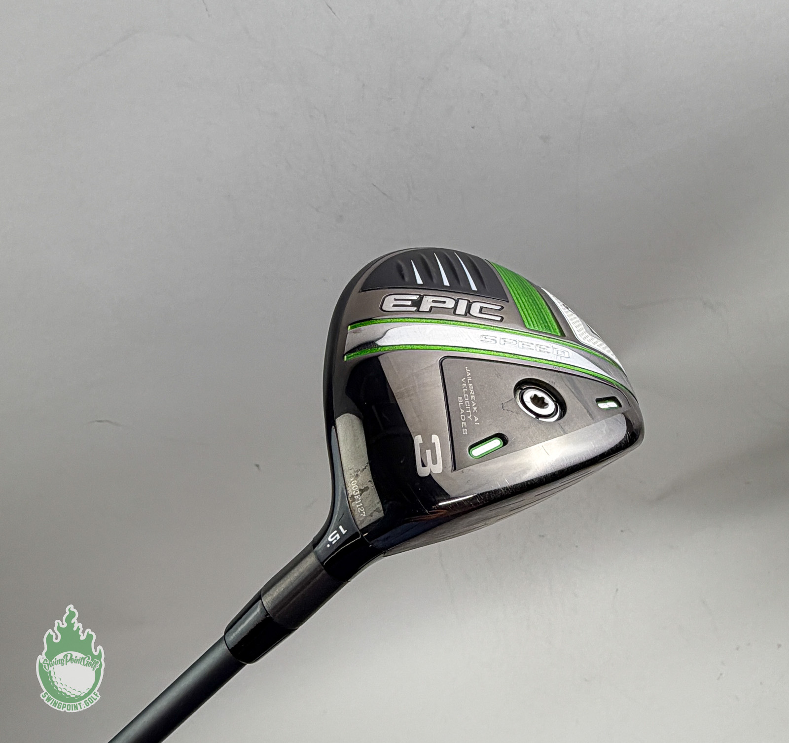 Right Handed Callaway EPIC Speed 3 Wood 15* 60g Regular Flex