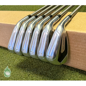 Used Titleist Concept CP-04 Irons 6-PW/48* SteelFiber Senior Graphite Golf Set