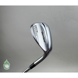 Right Handed Cleveland RTX ZipCore LOW Wedge 62*-06 Wedge Flex Steel Golf Club