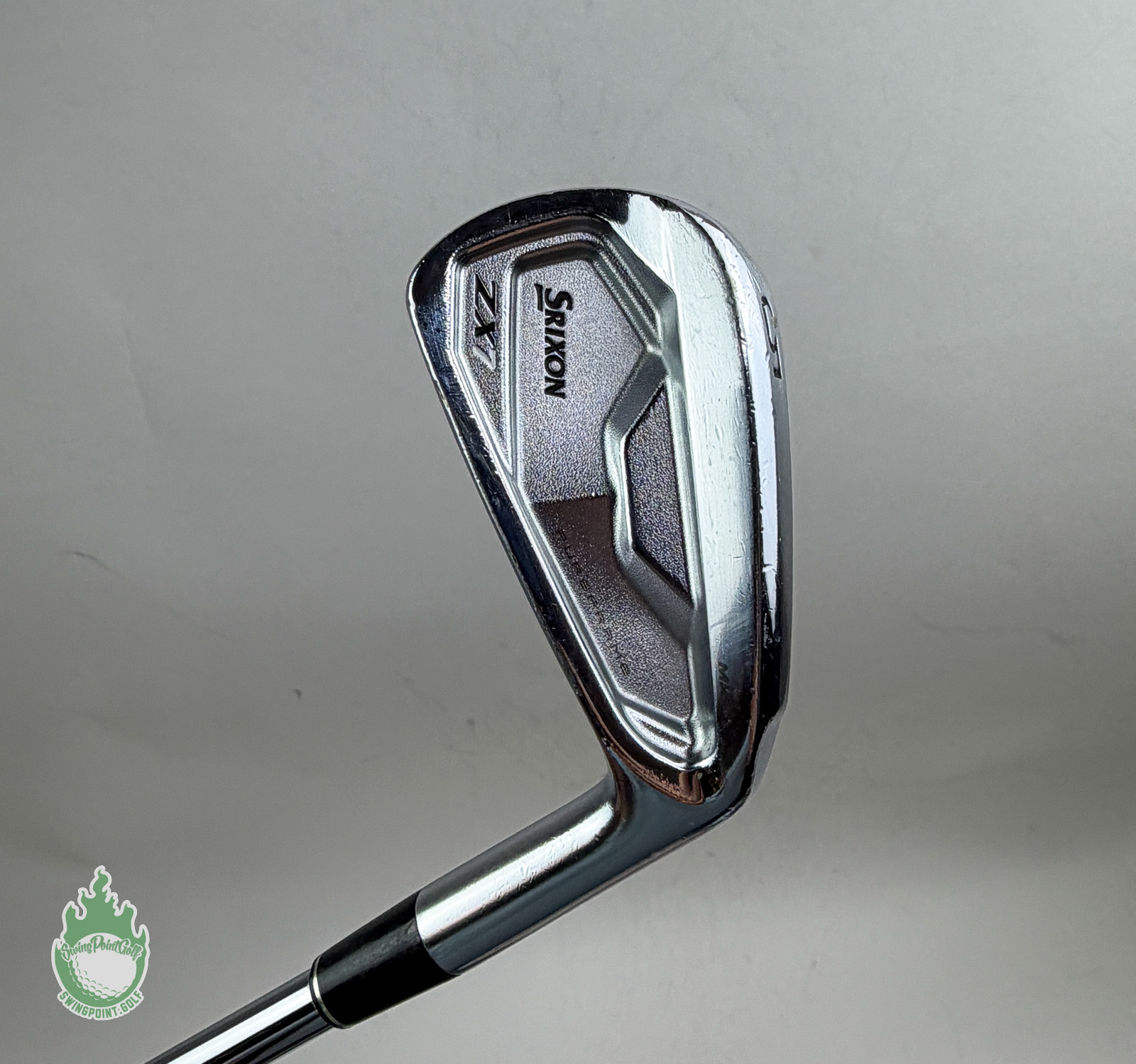 GOLF SWING PROFESSIONAL ストレングス トレーナー Right Handed Srixon ZX7 MKII Forged 5 Iron Extra Stiff Flex Steel