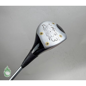 Used Right Handed Ping Eye 2 3 Wood ZZ Lite Flex Steel Golf Club