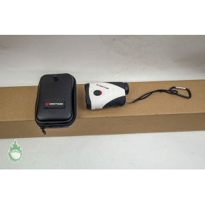 Used Red Tiger Laser Rangefinder with Slope USBC Charger Required Black Case