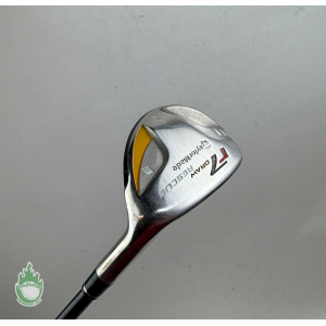 Used RH TaylorMade r7 Draw Rescue 3 Hybrid 19* Stiff Flex Graphite Golf Club