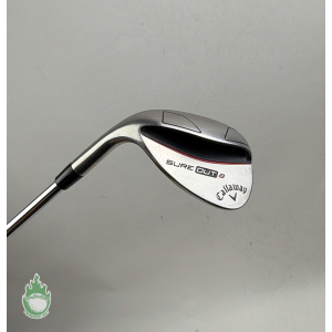 Used Left Handed Callaway Sure Out 2 56* 90g Wedge Flex Steel Golf Club