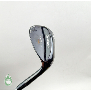 Used Cleveland Black 588 RTX Rotex 2.0 Wedge 56*-12 Wedge Flex Steel Golf Club