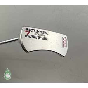 Used LH 2021 Bettinardi Studio Stock 7 303SS 35" Putter Steel Golf Club