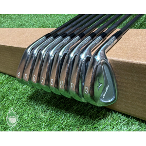 Used Mizuno Pro 243 Forged Irons 4-PW/GW C-Taper Limited X-Stiff Steel Golf Set