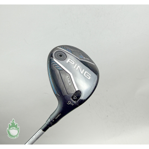 Ping G400 Max 9 wood golf club head with black and silver finish and visible branding on a light background.